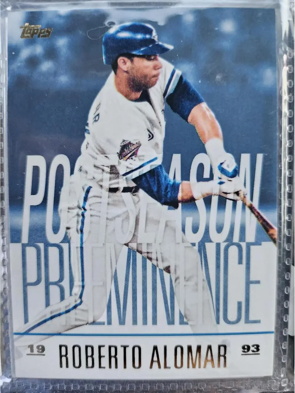 Roberto Alomar - HOF - 2018 Topps Update Postseason Prominence BLUE #PO-3